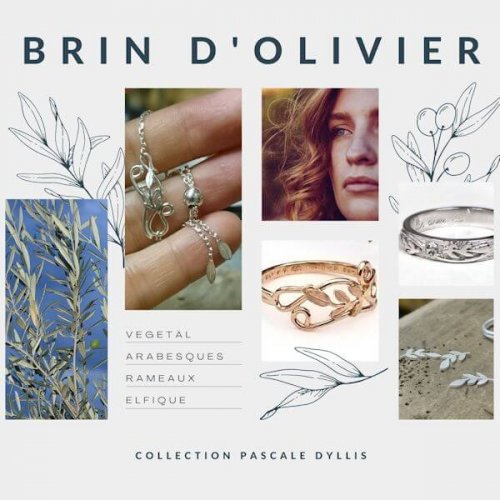 Collection "Brin d'olivier" de Pascale Dyllis